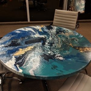 Custom Painted Table